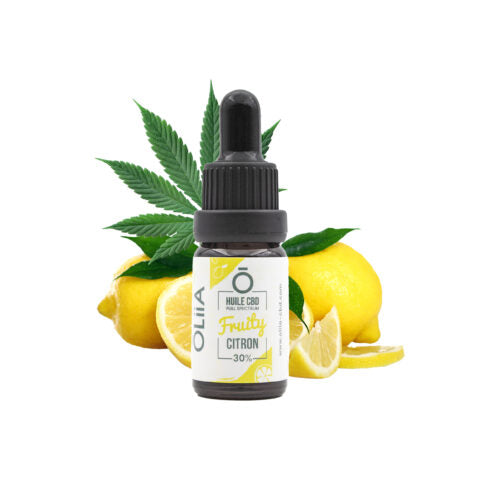 Huile CBD Citron